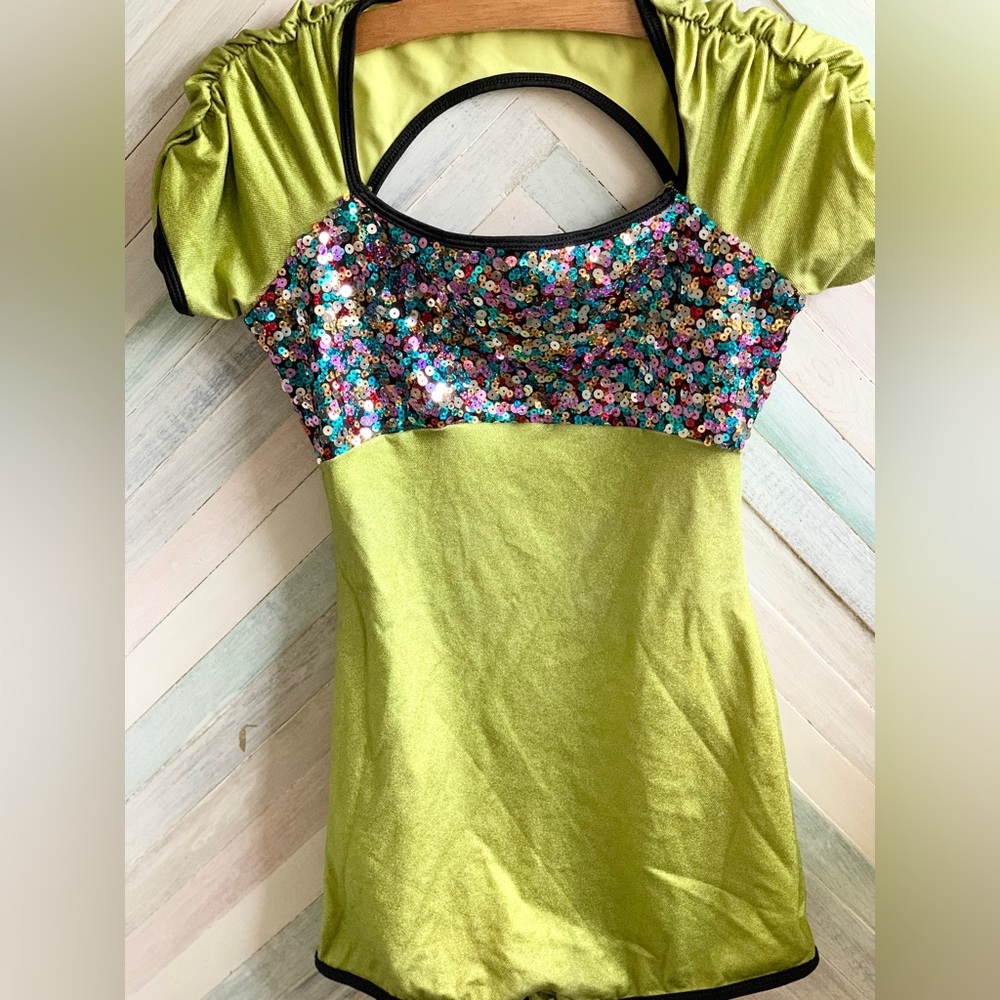 Custom made dance wear.  Spandex one piece